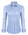 siliteelon Womens Classic-Fit Dress Shirts Long Sleeve Button Down Wrinkle-Free Stretch Solid Casual Work Office Blouse Top Blue Medium