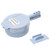 Vegetable Chopper Dicer Slicer Cutter Mandoline Slicer Manual Food Chopper Vegetable Slicer Dicer Veggie Fruit Salad Maker Meals Food Dicer for Garlic,Carrot,Potato,Tomato,Fruit,Salad (Color : Blue)
