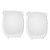 Ipetboom 2 Pcs Bear Makeup Mirror Mirrors Desktop Cosmetic Mirror Tabletop Makeup Mirror Compact Dresser Mirror Small Vanity Mirror One-Way Mirror White Plastic Wall-Mounted Student