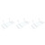 VOSAREA 3pcs Straight Corner Shelf Hanging Wall Basket Wire Storage Basket Rack Hanging Wall Shelf Wall Mount Shelves Wire Storage Baskets Grid Panel Shelf Wall-Mounted White mesh