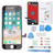 for iPhone 7 Screen Replacement LCD Display Touch Screen Digitizer Frame Assembly Full Set with Free Tools and Professional Glass Screen Protector for iPhone 7 (4.7 inches) (7 Black)