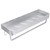 knitting machine Space-Saving Wall-Mounted Storage Rack Versatile Shower Shelf and Multifunctional Holder for Kitchen and Bathroom Organization(40cm with Hook and Rod)