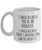 I Smile Because You're My Daughter Mug Funny Gift For Girl From Parent Present Idea Hilarious Quote Saying Laugh Gag Joke Coffee Tea Cup 11 oz