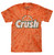 Tee Luv Men's Orange Crush Tie Dye T-Shirt - Faded Crush Soda Logo Shirt, S