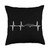 Bowhead Whale Heartbeat Whale Lovers Throw Pillow
