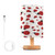 ALAZA Cute Red Ladybug Bedside Table Lamp with USB, Touch Control Nightstand Lamp for Bedroom Living Room