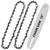 3Pcs 10 Inch Chainsaw Chains and Guide Bar, Replacement Chain for WORX WG309,10'' Chain for Sun Joe SWJ803E SWJ807E - 3/8'' .050'' 40 Drive Links (2 Chain+1 bar?