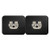 FANMATS NCAA Utah State University Aggies Vinyl 2-Pack Utility Mats