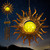 Sun Solar Wind Chimes Waterproof for Outdoor Patio Yard Garden Hanging Decor Crackle Glass Ball Led Light Unique Metal Deep Tone Wind Chimes
