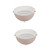 DECHOUS 2pcs Drain Basket Vegetable Drying Basket Pasta Strainer Kitchen Colander Bowl Strainer Bowl Plate Wash Strainer Basket Dual- Layer Draining Bowl Drain Filter Fruit Double Layer Pp