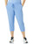 Amazon Essentials Women's Performance Stretch Woven Crop Jogger Pant, Cornflower Blue, Large