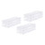 MECCANIXITY Plastic Test Tube Rack Holder 90 Holes 3 Layers Lab Detachable Tube Holder White for 13mm Test Tubes, Pack of 3