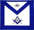 RAMNA Master Mason Blue Lodge Radiant G Apron