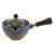 Hemoton Ceramic Teapot with Infuser Gongfu Teapot with 360 Rotation Tea Maker Vintage Tea Maker with Side Handle Tea Dispenser Teaware Tea Kettle Water Kettle for Loose Tea 7OZ/170ml
