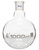Florence Boiling Flask, 1000ml - 29/32 Joint, Interchangeable - Borosilicate Glass - Flat Bottom, Short Neck - Eisco Labs