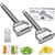 Vegetable Peeler,Julienne Peeler,Stainless Steel Multifunctional peeler,Double-Sided Blade Vegetable Julienne Cutter and Fruit Slicer,Potato Peelers,Peeler for Carrot Apple Veggie Fruit (2pce)