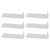 Cyrank Acrylic Floating Shoe Rack, 6Pcs Wall Mount Display Shoe Rack Floating Shoe Display Shelves Clear Acrylic Floating Shelves Shoes Display Rack Wall Acrylic Transparent Sneakers Shelf