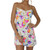 Sparkly Women Sequin Mini Dress Backless Low-Cut Rainbow Floral Spaghetti Strap Short Dress Birthday Party Cocktail Clubwear (Medium, B White) Sparkly Women Sequin Mini Dress Backless Low-Cut Rainbow Floral Spaghetti Strap Short Dress Birthday Party Cocktail Clubwear (Medium, B White)