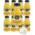 Minute Maid Fruit Juice, 10oz Bottles, Pack of 8 (Orange Juice) with Bay Area Marketplace Napkins
