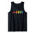 Sign Language Funny Rainbow Flag Gay LGBT Deaf Mute ASL Gift Tank Top