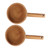 DEARMAMY 2pcs Bamboo Long-handled Water Spoon Soup Ladle Long Handle Bailer Water Ladle Watering Spoon Bath Salt Scoop Bamboo Wine Ladle Kitchen Gadget Multipurpose Spout