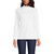 Lands' End Womens Long Sleeve Supima Mock White Plus 2X