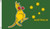 Boxing Kangaroo Flag 3x5ft Australia Flag Aussie Oz Australian Kangaroo 100D By Mirana Inc.