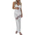 Women Strapless Cutout Maxi Dress Sexy Backless Ruched Bodycon Dresses Knitted Spaghetti Strap Halter Long Dress Party(Lace Satin White,L) Women Strapless Cutout Maxi Dress Sexy Backless Ruched Bodycon Dresses Knitted Spaghetti Strap Halter Long Dress Party(Lace Satin White,L)