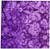 3dRose ct_32491_5 Decorative Vintage Floral Wallpaper Glass Tile, 4-Inch, Purple