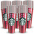 Starbucks 50 Pack Holiday 2021 Hot Cups, Hot Coffee Cups, Disposable Cups for Hot Drinks, Disposable Coffee Cups, Hot Cups, Paper Coffee Cups (20 Oz, Pack of 50)