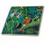 3dRose ct_3216_5 Rainforest Margay Glass Tile, 4-Inch
