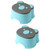 Ciieeo 2pcs Small Bench Low Stool Stackable Stool Baby Step Stool Kids Stool Sitting Stool Bath Step Toilet Foot Stool Non Slip Bathroom Stool Child Training Bench Plastic Cute