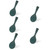 Ciieeo 5pcs Silicone Rice Spoon Kitchen Large Spoon Rice Utensil Rice Paddle Spoon Sushi Spoon Paddle Silicone Ladle Durable Rice Ladle Rice Spoon Wood Rice Spatula Non Stick