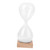 Ciieeo 30 Glass Hourglass Desktop Sand Timer Minutes Hourglass Clock Timer Sand Glass Timer Hourglass Timer Sand Time Clock Decorative Sand Timer Desktop Sandglass Timing Crafts White