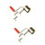 UPKOCH 2pcs corn thresher shucker machine peeler cob peeler manual popcorn peeler cutter thresher plucking cob stripper tool peeling tool stripping tool household thresher Simple planer