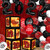 NUTTYBASH 2024 Graduation Balloon Boxes Decorations, Red Graduation Decorations Class of 2024 Includes 2024 Foil Balloons, Confetti Latex Balloons and Graduation Boxes, Congrats Grad Party Supplies