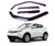 Fits for Nissan Juke 2011-2017 Safe Smoke Window Visor Sun Rain Vent Guard Vent Window Visor Window Deflector,4 Pcs
