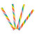 Old Fashioned Candy Sticks, Individually Wrapped, Nostalgic Candy Canes, 80 Pieces (Rainbow)