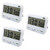 3pcs Digital Timer Clock Cooking Timer Clock Digital Stopwatch Large Display Time Management Tool Loud Alarm Timer Clocks for Kids Chef Timer Clock Reminder Office