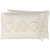 Primitives by Kathy Hearts Throw Pillow, 15" x 10", Cream
