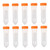 Gatuida 50pcs Centrifuge Tube Cone Polypropylene Graduated Centrifuge Tubes 50ml Centrifuge Tubes Test Tubes with Lids Laboratory Centrifuge Tube Ultracentrifuge Tube Plastic with Scale