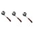 DECHOUS 3pcs Grease Spoon Cooking Skimmer Spoon Oil Filter Scoop Water and Oil Separator Oil Separator Spoon Soup Scoop Colander Stainless Steel Metal Gravy Filter Spoon Tablespoon Plastic