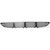 Ongcikoco Bumper Grille Center Side Black Plastic Grill 12822971