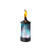 TIKI Brand Glowing Table Torch - Polynesian Palm