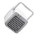LIFKOME 1pc Mini Air Cooler Cooling Vent Fan Summer Air Conditioner Fan Portable Humidifier Mini Air Conditioner Desktop Air Conditioning Fan White Cooling Fan Office Plastic Evaporative