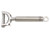 Rosle Stainless Steel Crosswise Swivel Peeler, 7-inch