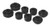 Prothane 6-1214-BL Black Front Strut Arm Bushing Kit