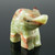 AEVVV Multicolored Onyx Elephant Souvenir - Handcrafted Natural Stone Keepsake for Business and Home Decor