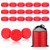 Syhood 18 Pcs of Hockey Pucks Balls with Reusable Mesh Bag Set Classic Ice Hockey Pucks Balls Rubber Street Hockey Puck Balls Practicing Training Pucks for Indoor and Outdoor (Red,Pucks) Syhood 18 Pcs of Hockey Pucks Balls with Reusable Mesh Bag Set Classic Ice Hockey Pucks Balls Rubber Street Hockey Puck Balls Practicing Training Pucks for Indoor and Outdoor (Red,Pucks)