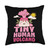 Volcanologist Volcanoes Tiny Human Volcano Volcano Throw Pillow